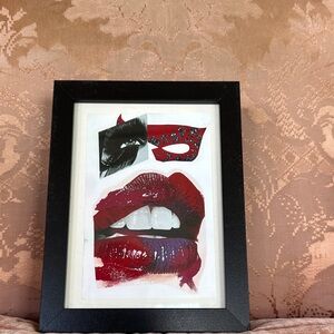 Art Collage limited edition print by Vakseen Davis III Visual artist